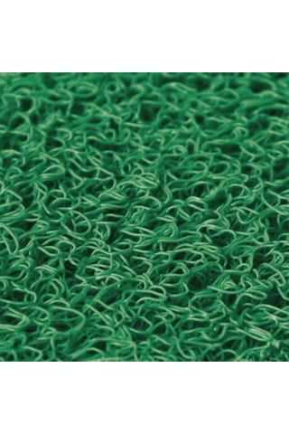 Beylin Kıvırcık Pvc Paspas Dış Zemin Halı Yolluk Yeşil 100x200 Yeşil