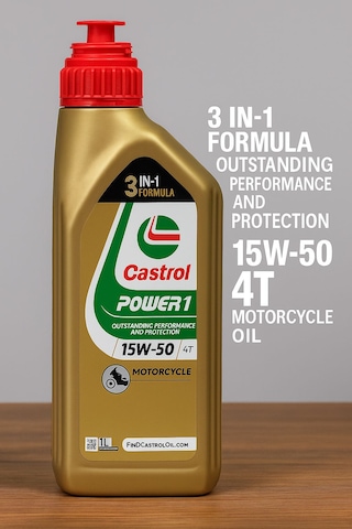 Castrol Power1 15w-50 4t Yeni Yüz Castrol Power1 15w-50 4t Yeni Yüz