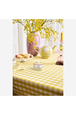 Sarı Porselen Şekerlik 300 Ml
