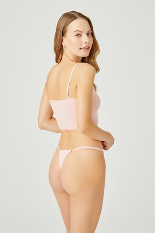 Cottonhıll Basic Pamuklu Beli Ayarlanır Kadın Tanga Külot 5'li Paket