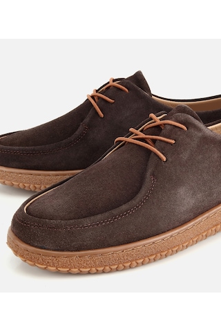 Hotiç Kadın Süet Deri Kahverengi Esnek Tabanlı Günlük Loafer 01ayh320580a480 01ayh320580a480 Kahverengi