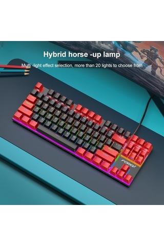 Forev FV-301 Mavi Switch Mekanik Oyuncu Klavye