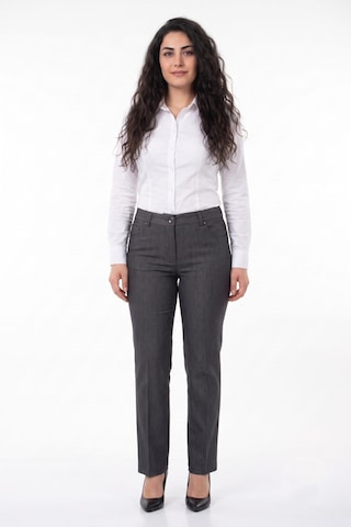 Baglan Kadın 5 Cep Kumaş Pantolon Bgl-st05668 Füme