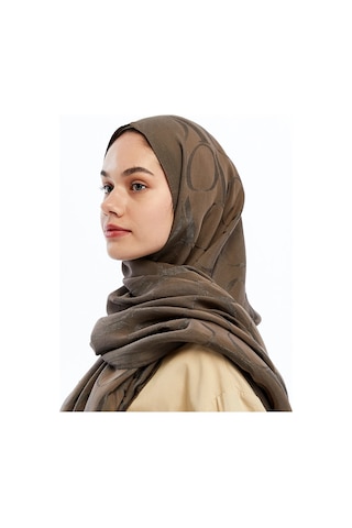 Valentino Orlandi Alia Vo Motif Desen Şal - 6545 Vizon