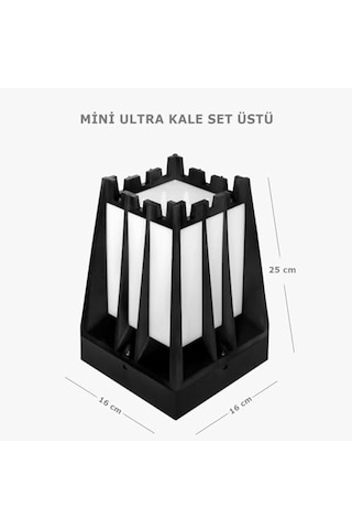 Yol Aydınlatma Mini Ultra Zita Bahçe Aydınlatmaları Dış Mekan Bahçe Lambası E27 Ip54 Genel