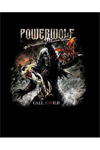Zepplin Giyim Powerwolf Call of The Wild Büyük Sırt Patch Yama