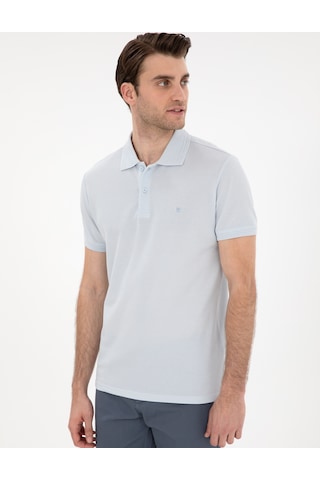 Pierre Cardin Erkek Buz Mavisi Tişört Basic 50306448-vr095 Buz Mavisi
