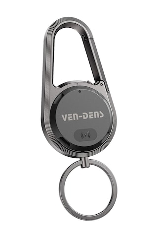 Ven-dens Vd-tag005 Find My Uyumlu Bluetooth Eşya Takip Cihazı, Sesli Kayıp Eşya, Siyah