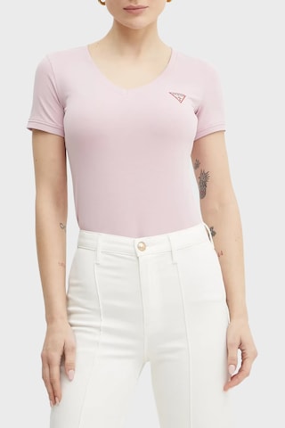 Guess Bayan T Shirt W2yı45 J1314 A627 Pembe Pembe