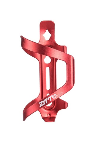 Ztto W216 Bisiklet Su Şişesi Kafesi Alüminyum Alaşımlı Yol Bisikleti Şişe Tutucu Braketi - Kırmızı
