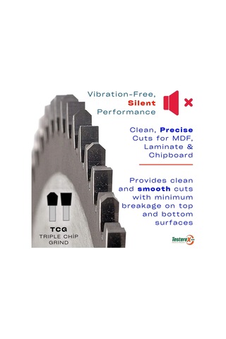 Kronberg 250x3.2x30mm 80tcg Diş Mdf, Laminant, Suntalam - Tct Elmas Daire Testere Pozitif Diş