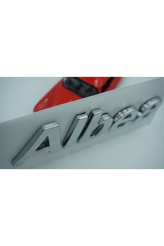 Fiat Albea Bagaj Yazı Logo Amblem 3M 3D