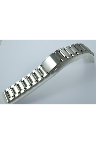 20Mm Çelik Saat Kordonu Yandan Kilitli Spor Metal Saat Kordonu
