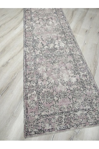Türkmen Halı Vintage Mood 3201A Lila 80X300 Cm Kilim