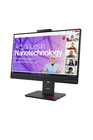 Lenovo Thinkvision T24-4v 64b6mar1tk 24 İnch Voip, 5mp Kamera, Speaker, 120hz, 4ms, Fhd Ips Monitor