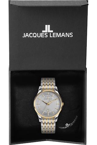 Jacques Lemans London 1-2193j Erkek Kol Saati Gümüş - Altın