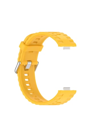 Newface - 739 - Huawei Watch Fit 3 Kla Kordon - Csmo-tex - - Sarı