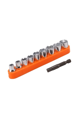 Hha Adet / 10 Adet 1/4 Inç Altıgen Bit Soket Anahtarı 5/6/7/8/9/10/11/12/13mm