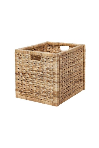 Doğal Sepet, Su Sümbülü MeridyenDukkan 32x34x32 cm Rattan Düzenle