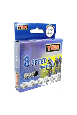 Ybn Bisiklet Zinciri S88-s2, 8 Vites 194291064 Gümüş