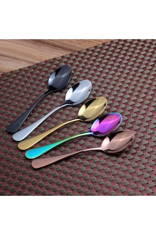 Suntek Paslanmaz Çelik Çatal Masa Yemeği Çorba Çay