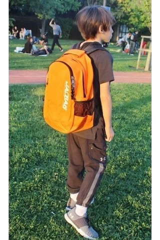 Jacbag Jac-28 İki Bölmeli Sırt Çantası Siyah