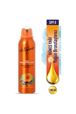 Eda Taşpınar Yoğun Bronzlaştırıcı Yağ Sprey 200 ML