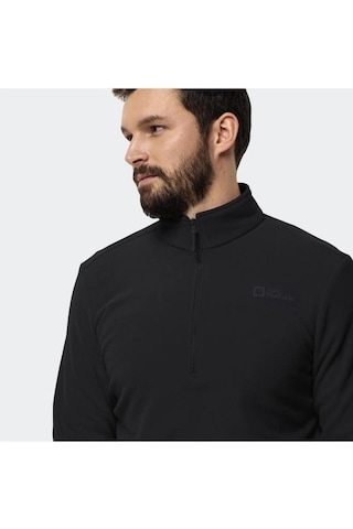 Jack Wolfskin Taunus Hz M 1709522 Black Erkek Polar Siyah