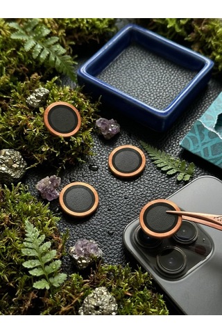 Apple iPhone 17 Pro Max Uyumlu Kamera Koruyucu Lens Turuncu