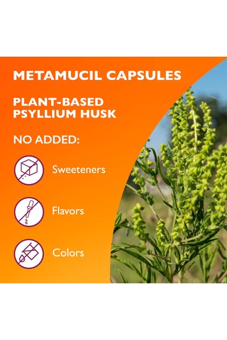 Metamucil 3-ın-1 Daily Fiber 300 Kapsül Usa Menşeii Dmmedicineden