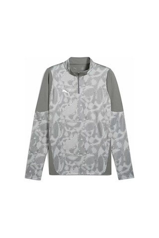 Puma Teamcup Training 1/4 Zip Top Erkek Futbol Uzun Kollu Antrenman Üstü 65916413 Renkli Çok Renkli