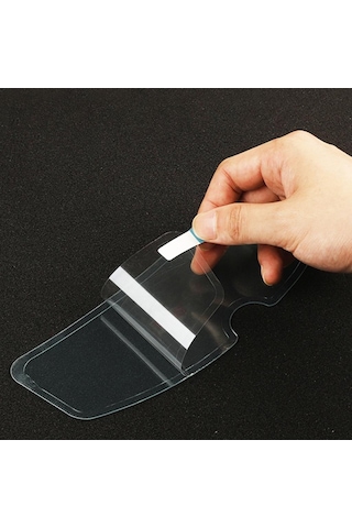 Motosiklet Kask Lens Filmi Evrensel Yağmur Kaydırıcı Şeffaf (529443670)