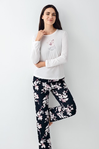 Pierre Cardin Kadın Beyaz Pijama Takımı Pc9106-s-v1 Beyaz