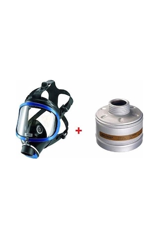 Drager X-plore 6300 Tam Yüz Maskesi + A2 Filtre - 6738855