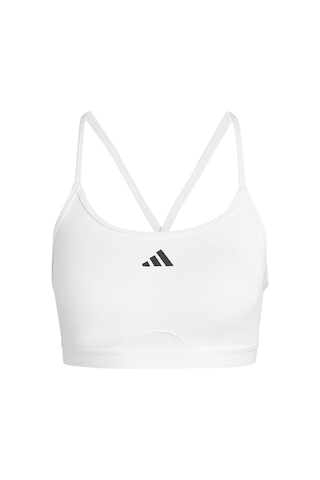 Adidas Aeroreact Training 3-stripes Sporcu Sütyeni Jg1403 Beyaz