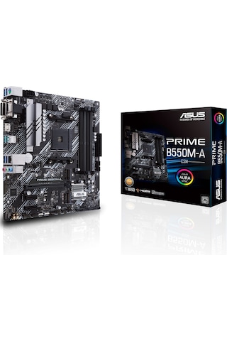 Asus Prime B550M-A/CSM AMD B550 4600 MHz (OC) DDR4 Soket AM4 mATX Anakart