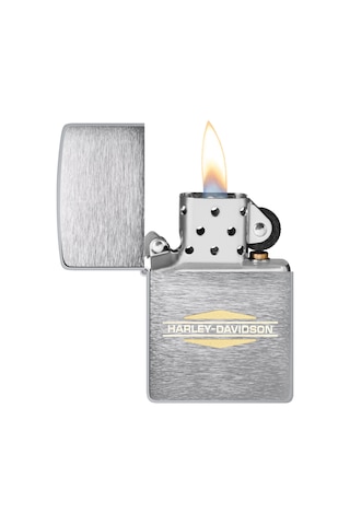 Zippo Çakmak 200 Harley-davıdson 3 Numara Gri