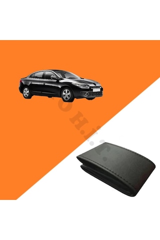 Renault Fluence Uyumlu Deri Direksiyon Kılıfı Kaliteli Dikmeli Siyah