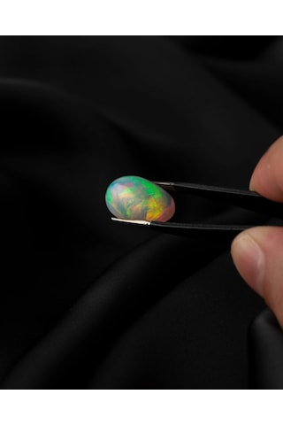 Etiyopya Opali 7.36 Ct Gümüş
