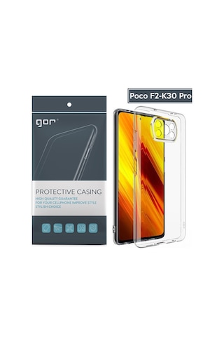 Gor Xiaomi Poco X3 Seffaf Kamera Korumali Ultra Slim Tpu Kilif 464100052