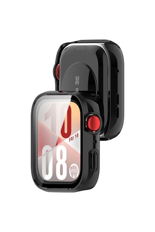 Huawei Watch Fit 4 Kasa Uyumlu Kılıf Sert Pc Kasa Ve Ekran Koruyucu Kılıf