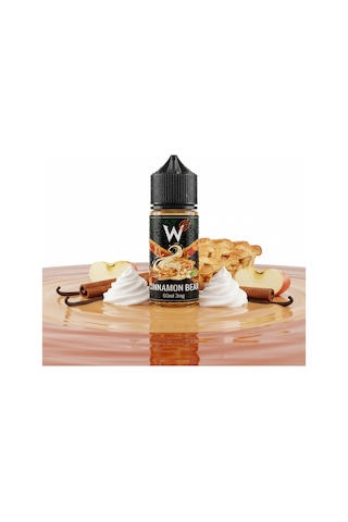 Cinnamon Bear - Premium Aroma 30ml - Elmalı Turta, Tarçın, Krema - Likit Tatlandırıcı