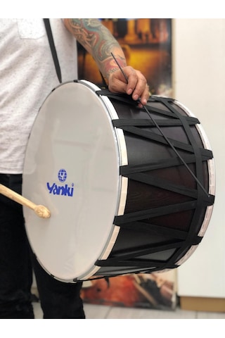 Yankı 51 Cm Kontrplak Davul Tokmak+çubuk Hediyeli - Ynkdvl051