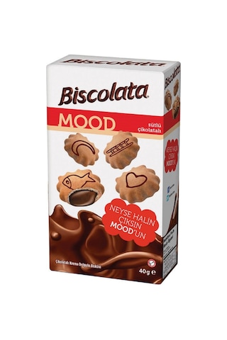 Şölen Biscolata Mood Sütlü Çikolatalı 12 x 40 G
