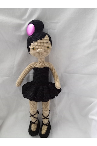 Siyah Amigurumi Bebek