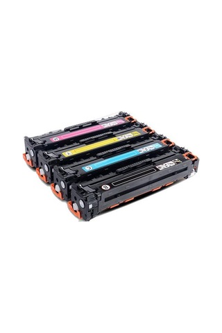 Hp 125A|Cb540A|Cb541A|Cb542A|Cb543A Hp Cm1312 Uyumlu Toner Seti