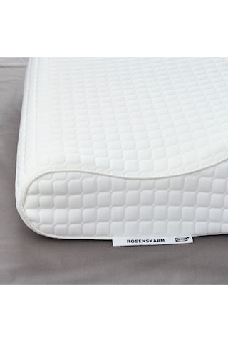 Ergonomik Yastık 33x50 Cm Yan/sırt Üstü Uyuyanlar İçin Beyaz Yastık-adet Beyaz