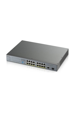 Zyxel Gs1300-18Hp 16Port Poe Gigabit 1Xsfp Prot 170W Yönetilemez
