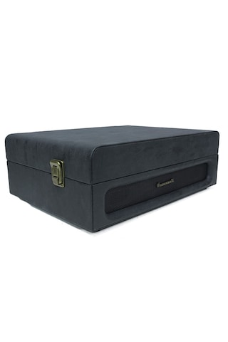 Crownwel 03 33-45-78 'Lik Plak Çantalı Bluetooth Pikap Siyah