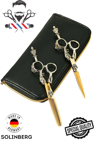 Şovalye Kuaför Berber Tıraş Seti Kuaför Makas Ara Makas Saç K